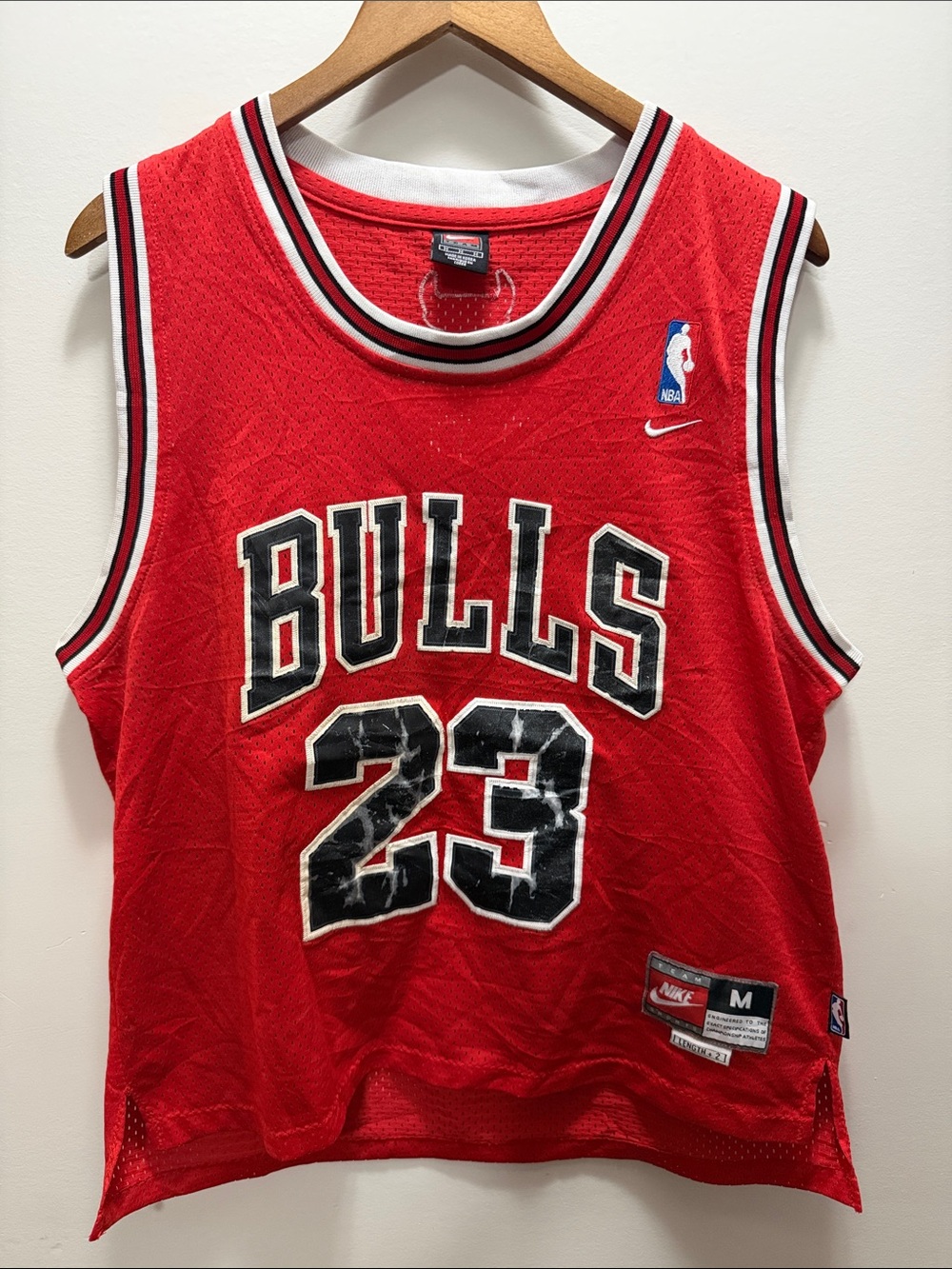 Authentic Vintage Nike Michael Jordan #23 Authentic Jersey Size M 27x23
